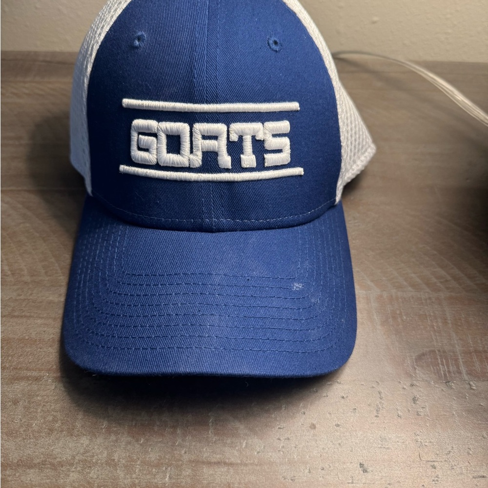 Yard Goats Blue and White Trucker Hat